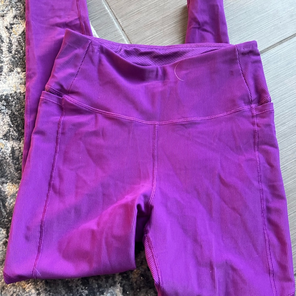 CALIA by Carrie Underwood Purple High-Waist Leggings